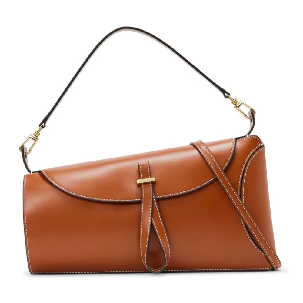 STAUD Sofya Shoulder Bag - Tan - Brand New with Tags